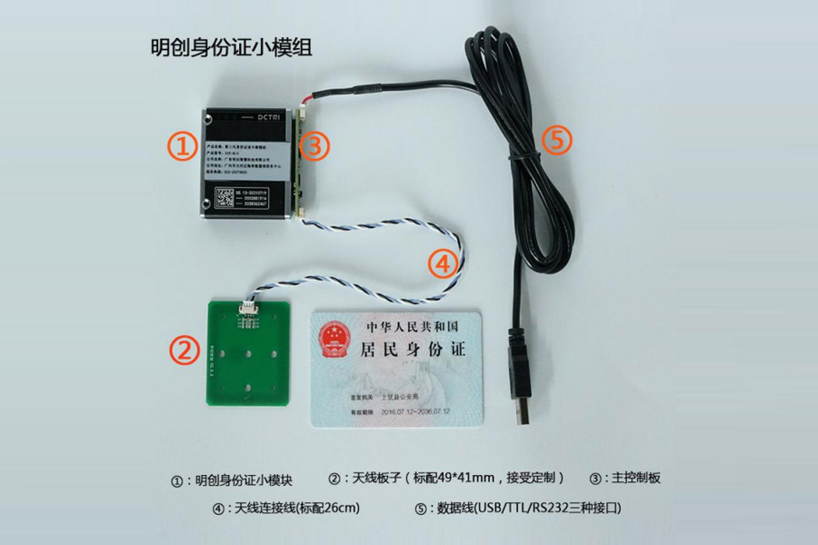 明創(chuàng) IDR-M10 第三代身份證讀卡器小模組 明創(chuàng) IDR-M10 第三代身份證讀卡器小模組